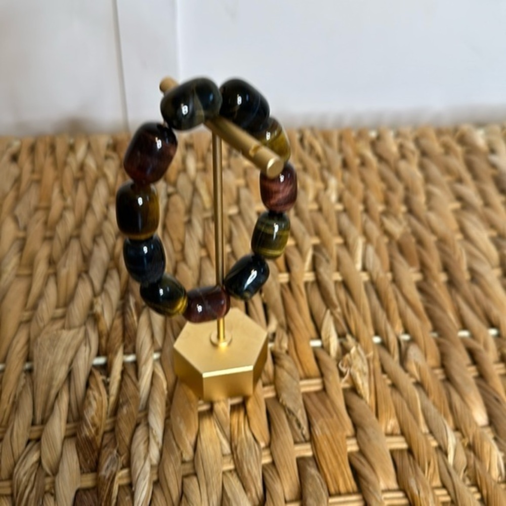 Tigers eye gemstone‎ bracelet